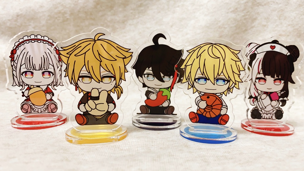 【非公式】デフォルメアクリルスタンド【予備在庫分】