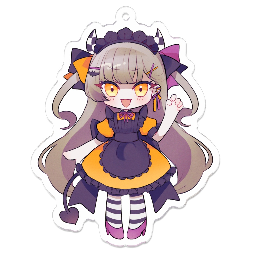 アクキー(ハロウィンメイド)