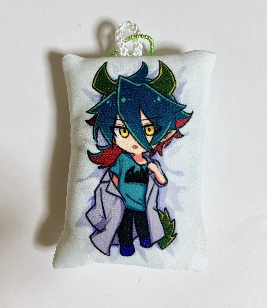 レオ博士抱き枕クッション風キーホルダー