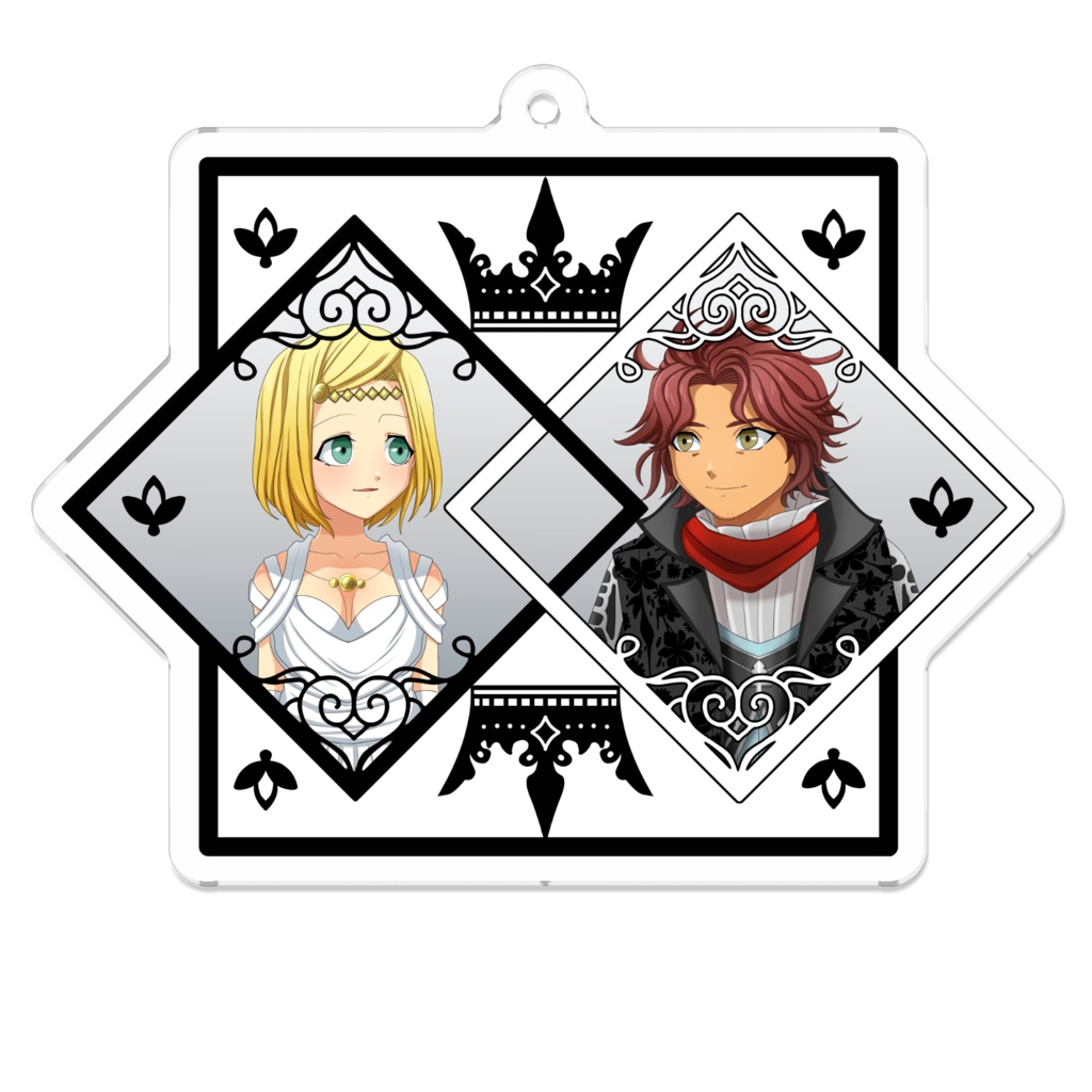 アーデン&エイラ アクリルキーホルダー