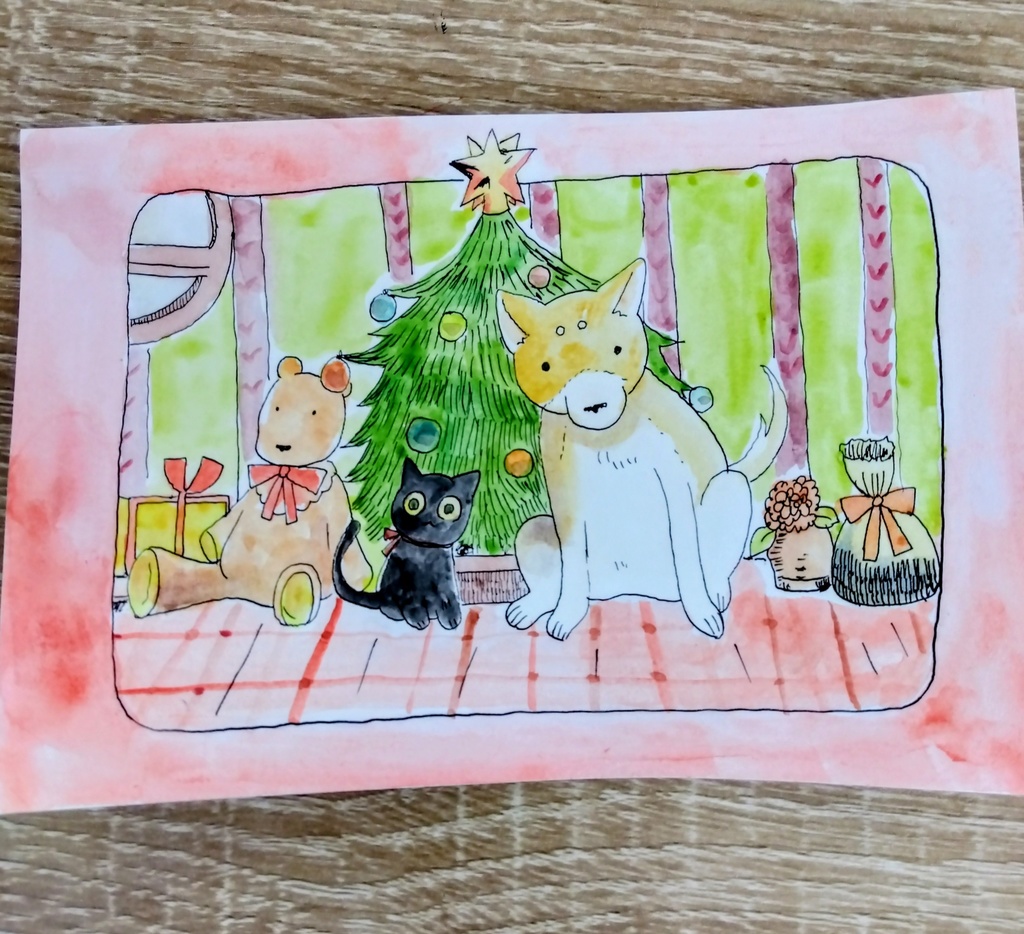 いぬとねこのクリスマス