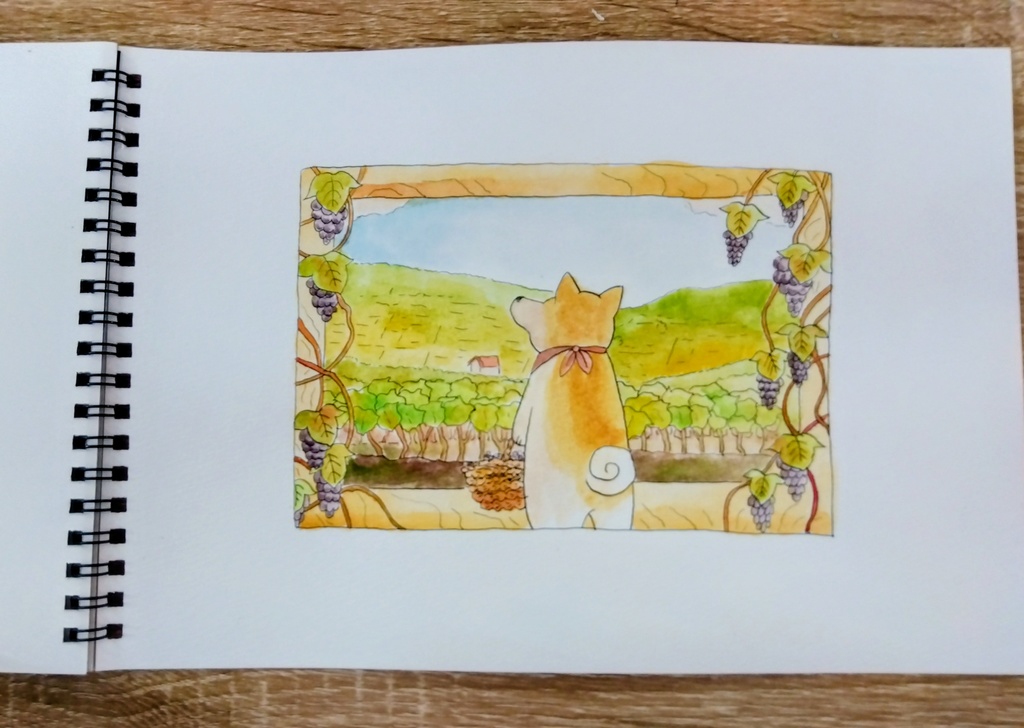 ワイン畑のいぬ