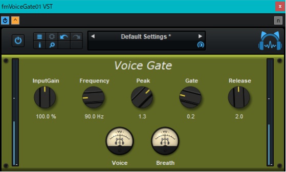 fmVoiceGate - プロトタイプ Ver.0.1.0