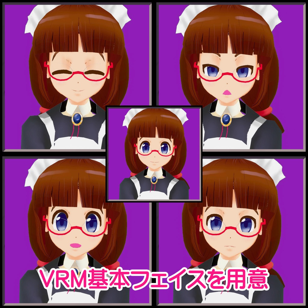 オリジナル3Dモデル「メアリーさん」