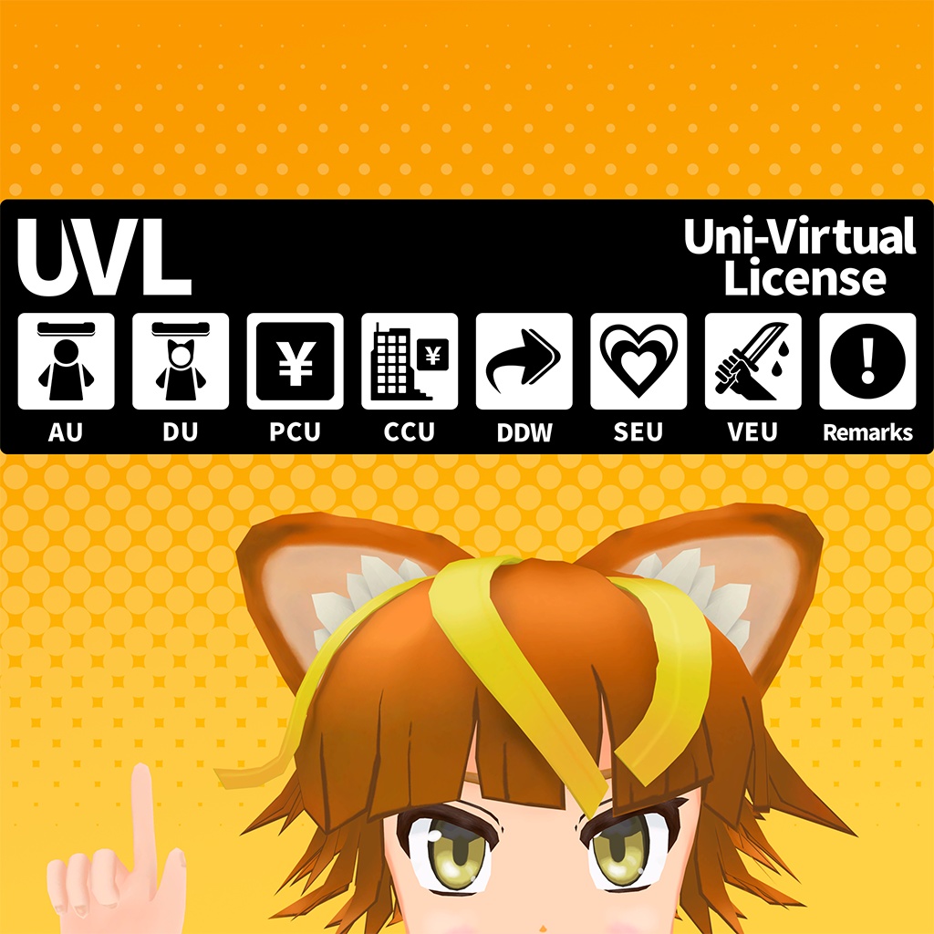 オリジナル3Dモデル『チャト』 (chato)