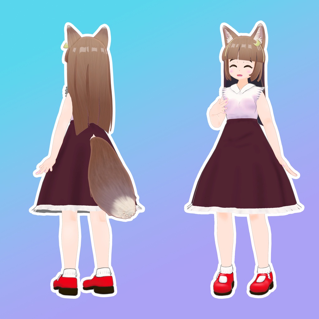 オリジナル3Dモデル『ティルヒ』 (tillhi)