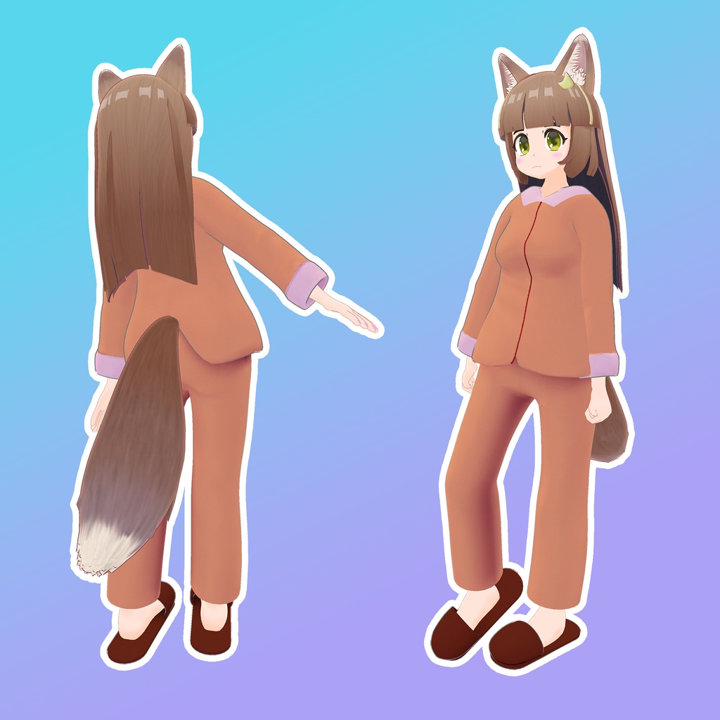 オリジナル3Dモデル『ティルヒ』 (tillhi)