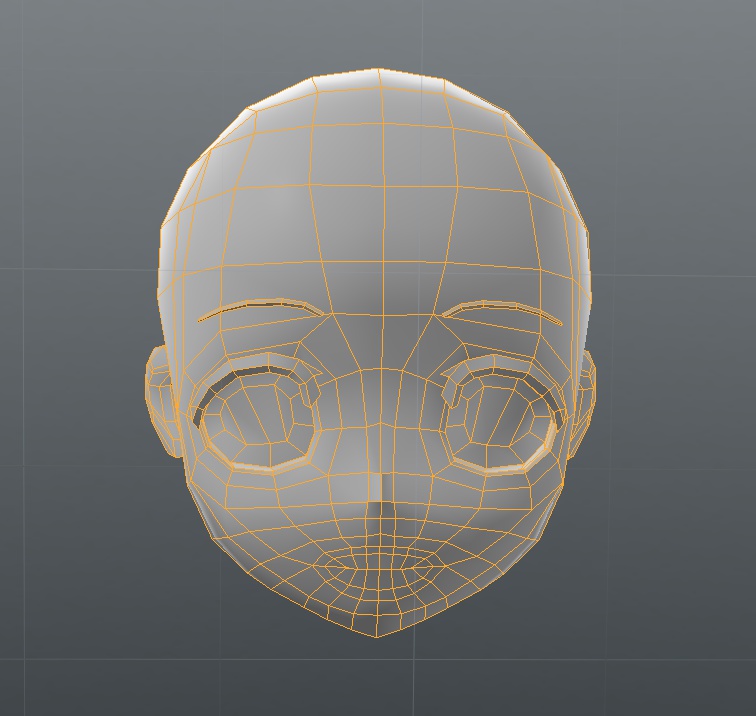 キャラクターモデル素体 / rr_sotai ver2