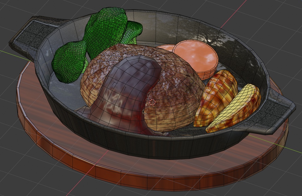 ハンバーグプレート