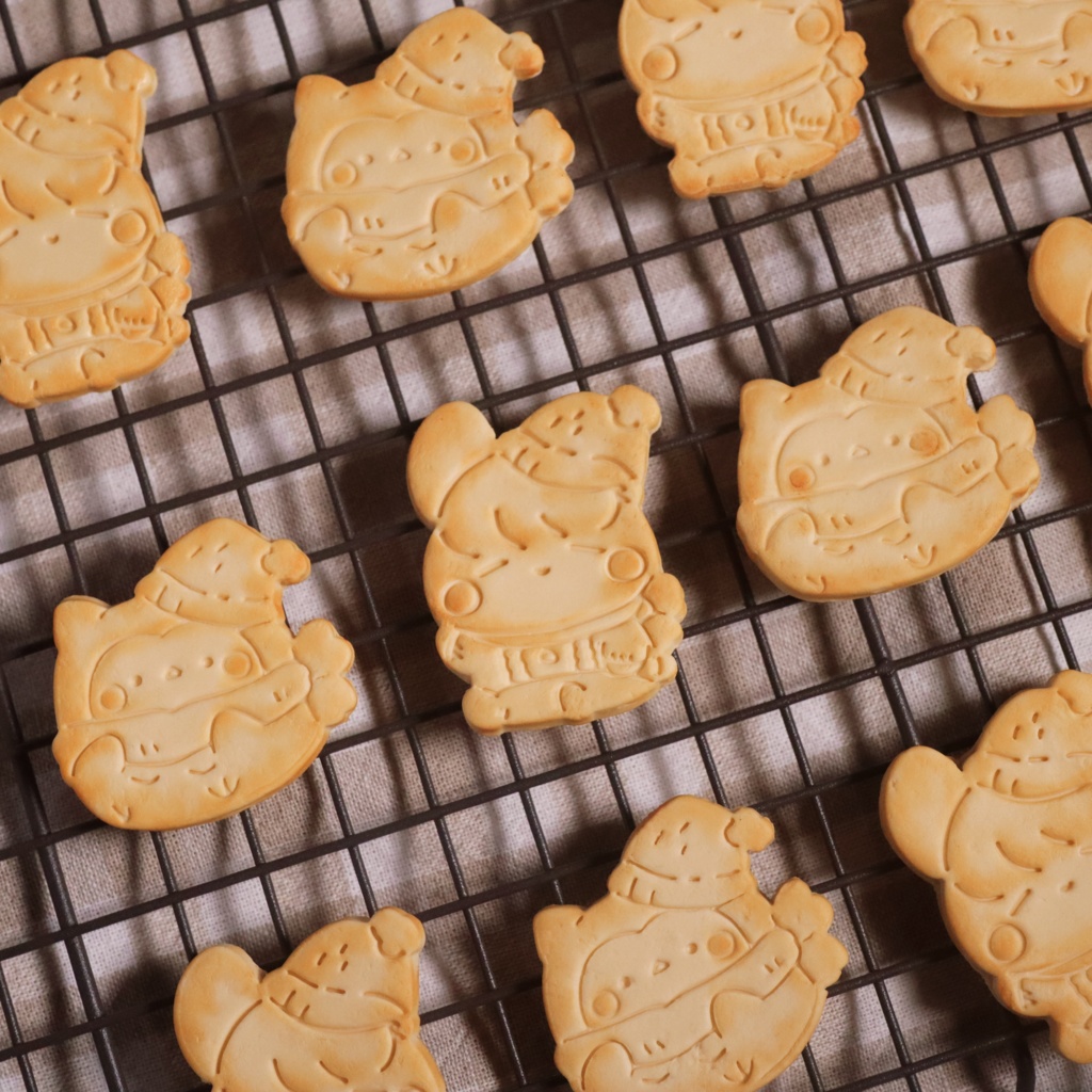 クッキーみたいなマグネット(冬の装いver.)