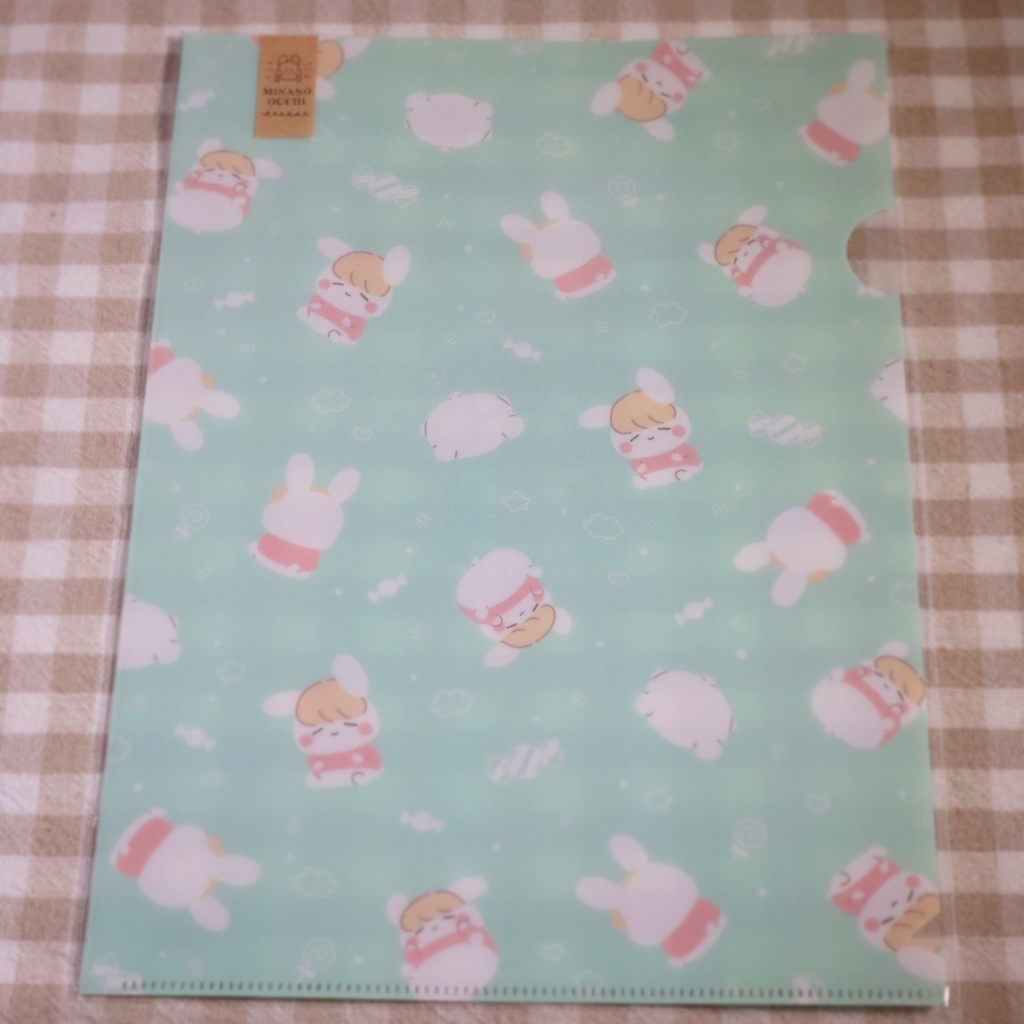 みちゃんのA4クリアファイル