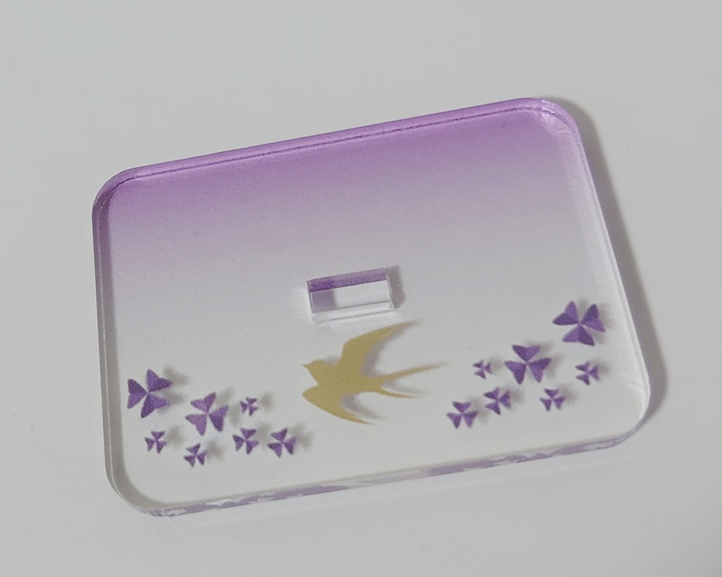 【2023誕生日記念】アクリルキーホルダー兼アクリルスタンド(土台、キートップ付)