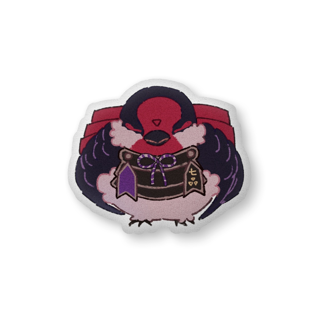 【2.5周年】ばめ大将とおやすみクッション