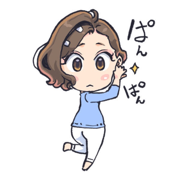 ダンス見栄子ミニアクリルキーホルダー