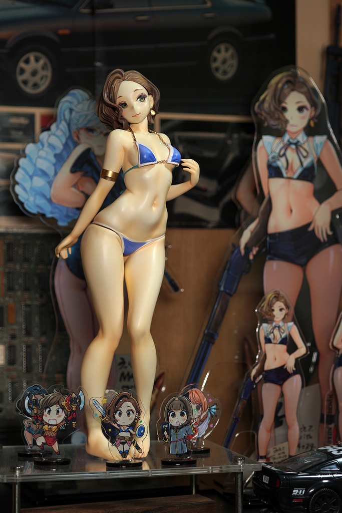 ビキニ見栄子1/6フィギュア完成品