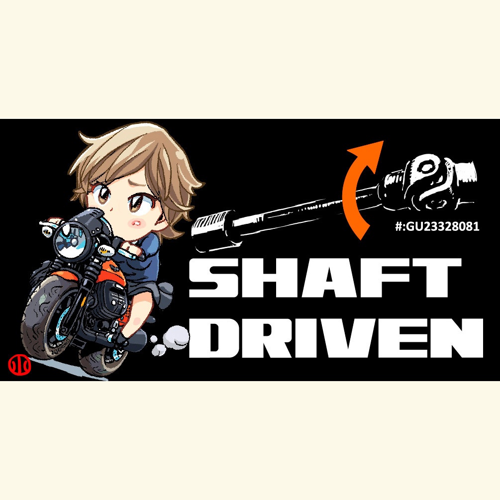 真琴ボバーステッカー