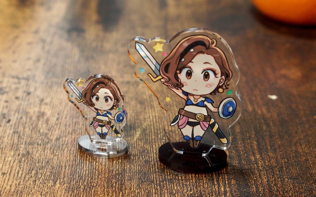 ファンタジーシリーズ・アクリルミニスタンドセット28mm版