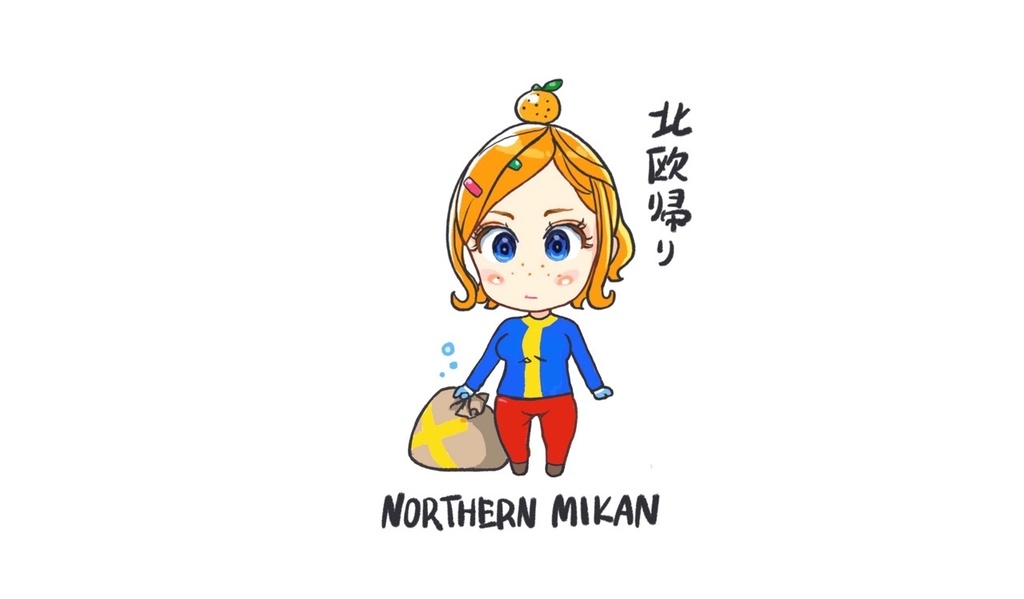 ノーザンみかんアクリルグッズ