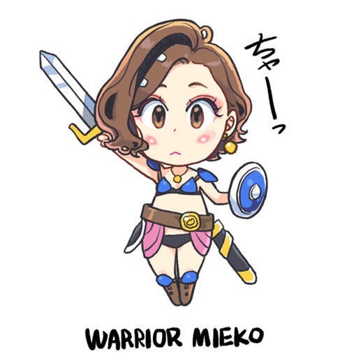 ちゃーっ見栄子WARRIOR完成品-5号機・特別仕様