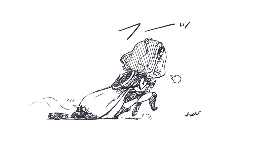 2020秋の小武ペン画ポストカード5枚セット