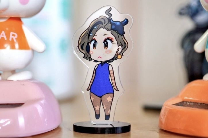 なすび見栄子アクリルグッズ