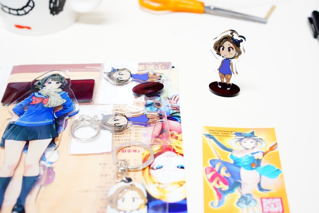 なすび見栄子アクリルグッズ