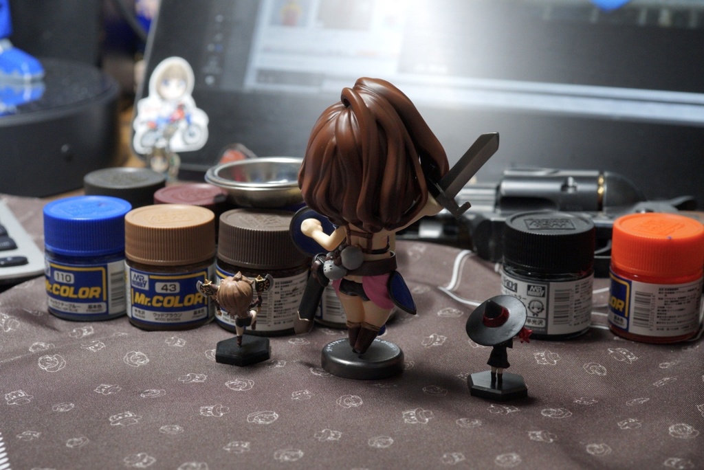 the Sword of KISHI MIEKO フィギュア(ガレージキット)