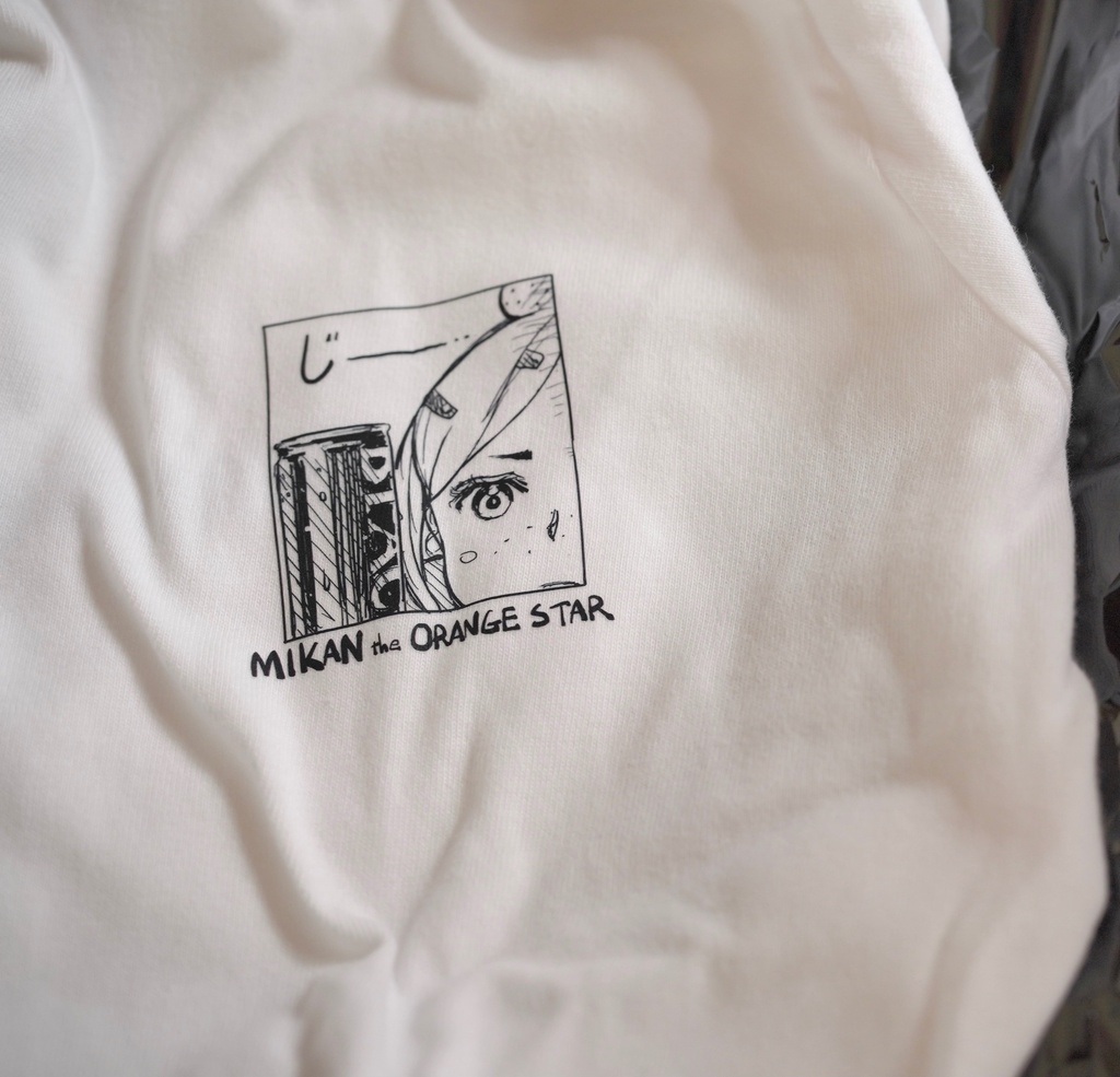 カラーみかんファイター長袖シャツ