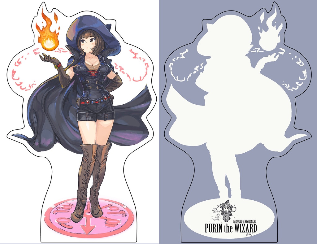 the Sword of KISHI MIEKOアクリルスタンド