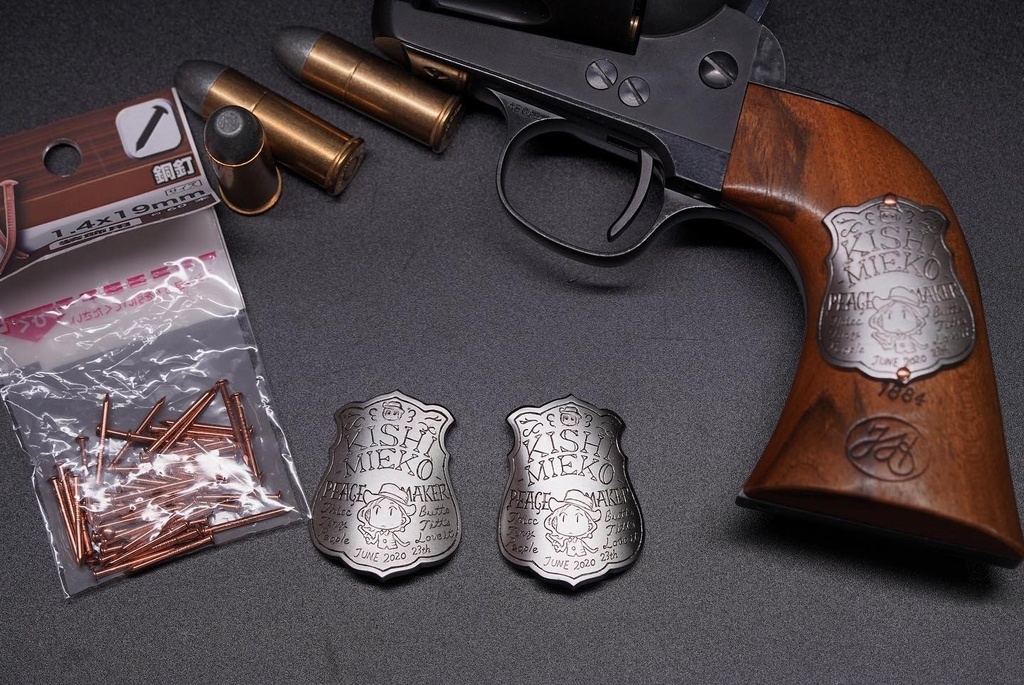 見栄子チーフPEACE MAKERグリップバッジ(樹脂製)