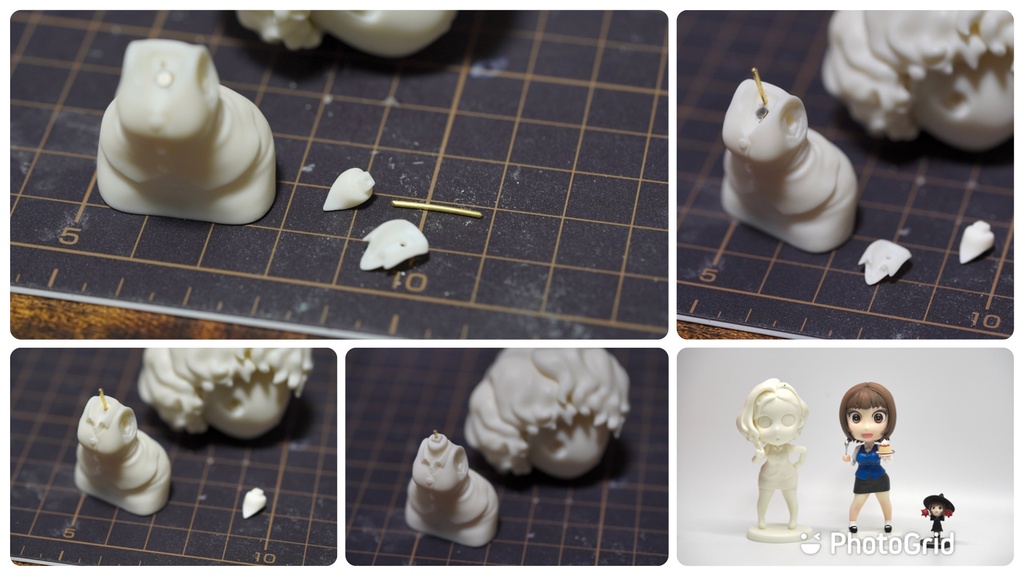 デフォルメ岸見栄子&石川ぷりんガレージキット