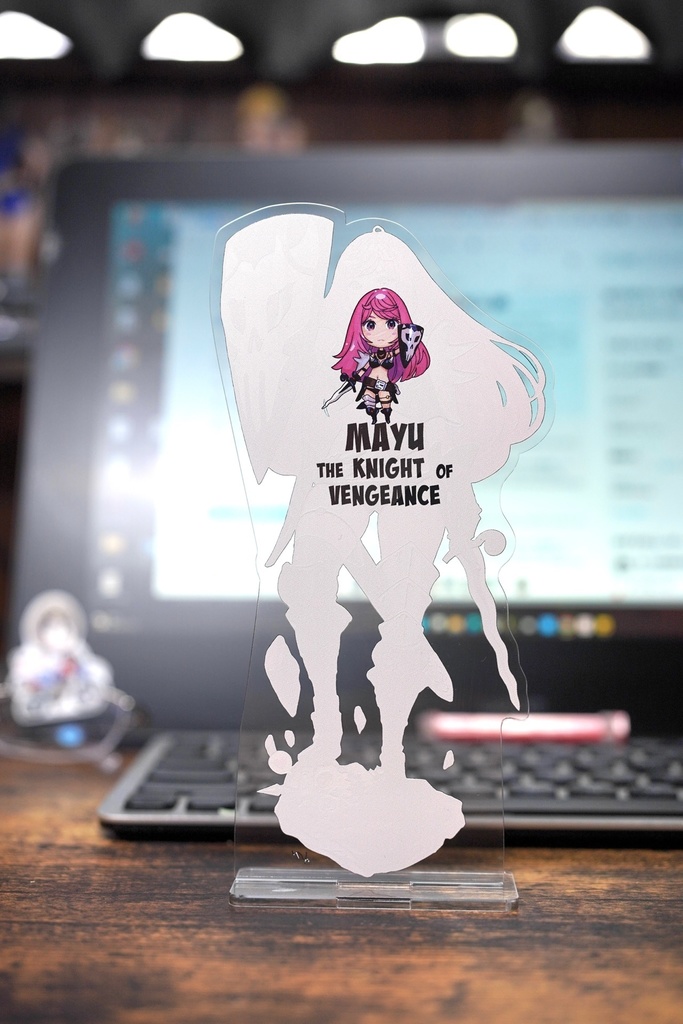 真悠ブラックナイト・アクリルスタンド