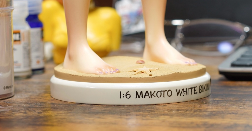 1/6スケール真琴ちゃんホワイトビキニフィギュア完成品