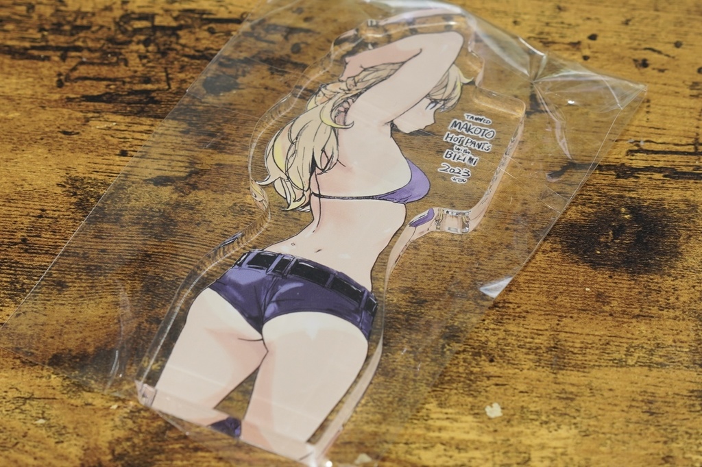 見栄子&真琴カッティングアクリルブロック