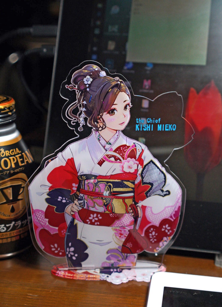 艶やか着物見栄子アクリルスタンド V2