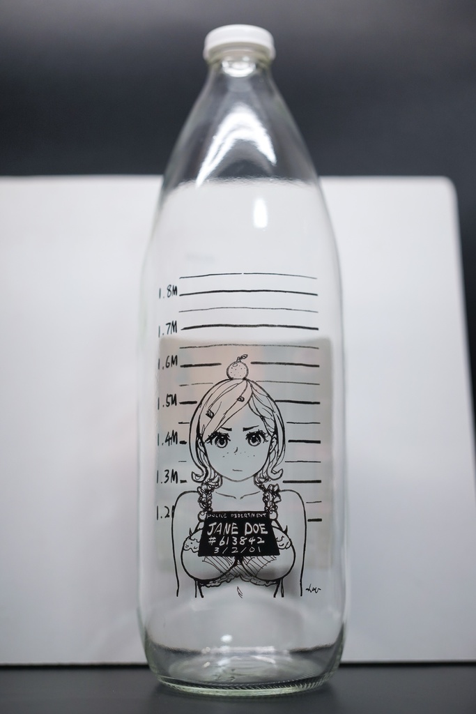 とっ捕まったみかん瓶