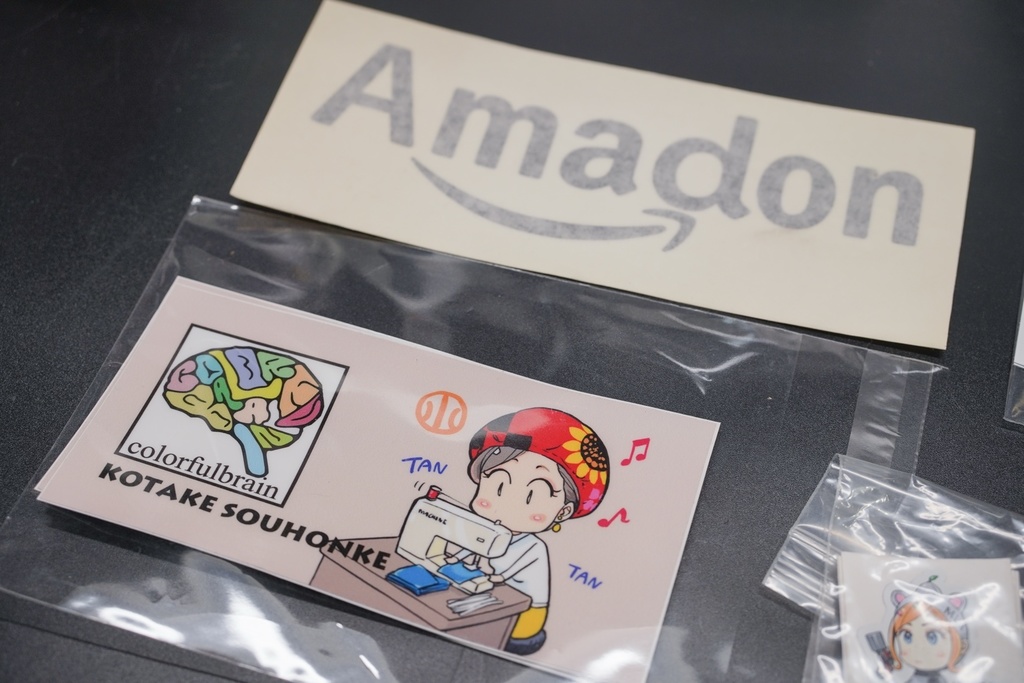 カラフルブレインコラボ見栄子ステッカーその他