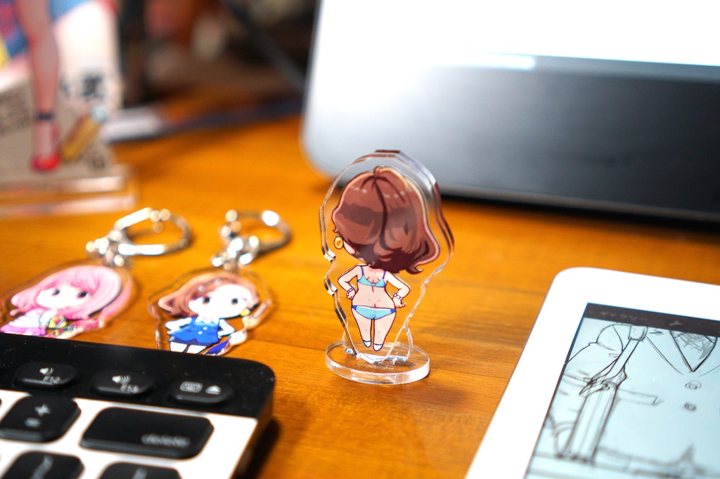 立ち見栄子&真悠アクキー