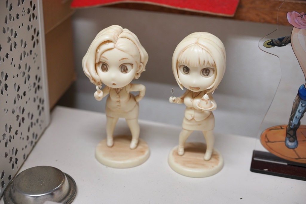 【2026年夏再販】デフォルメ見栄子&ぷりん・ガレージキット
