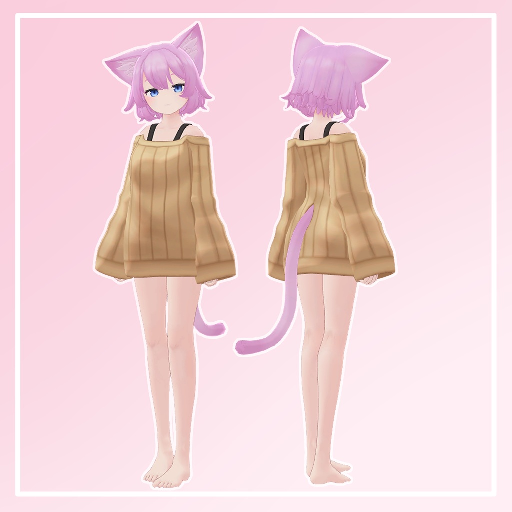 オリジナル3Dモデル「トコ」