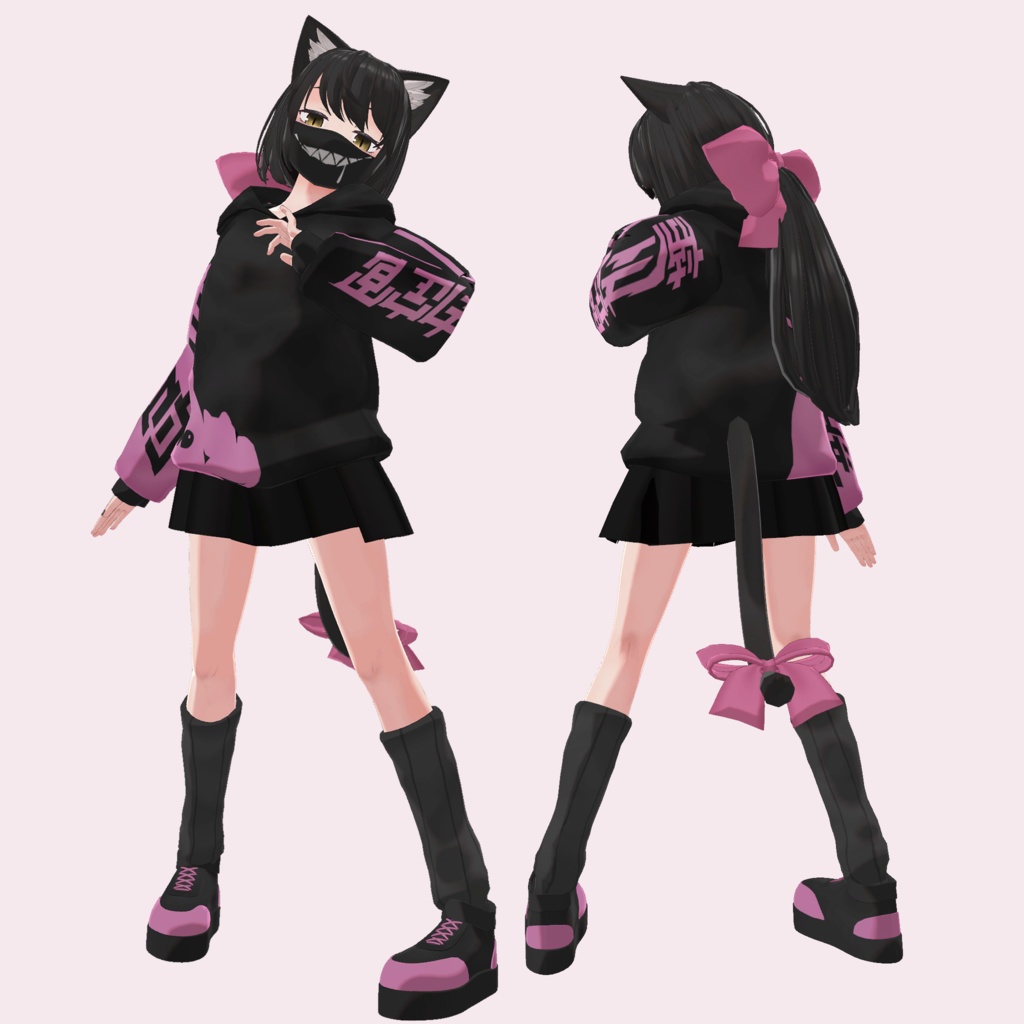 オリジナル3Dモデル「ニコ」