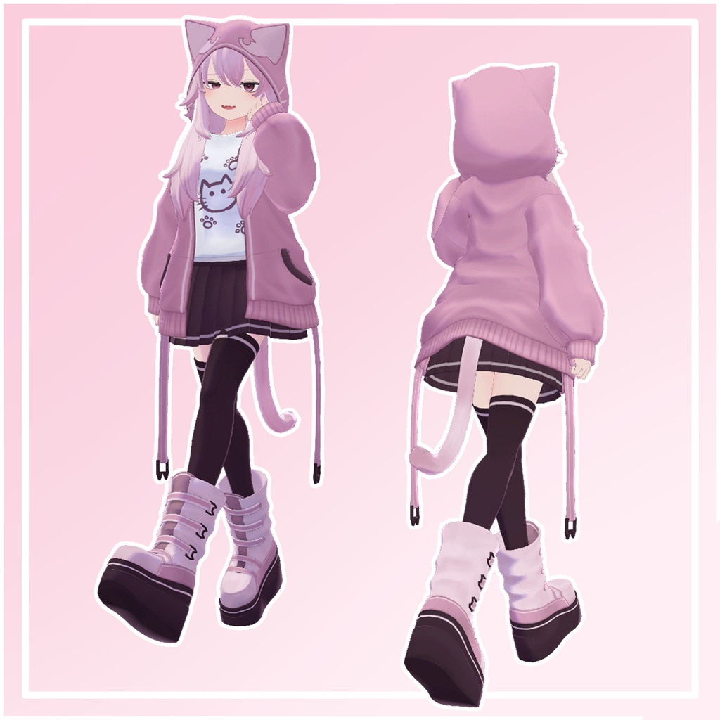 オリジナル3Dモデル「ミーナ」