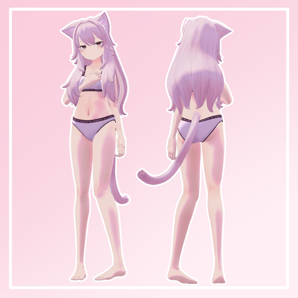 オリジナル3Dモデル「ミーナ」