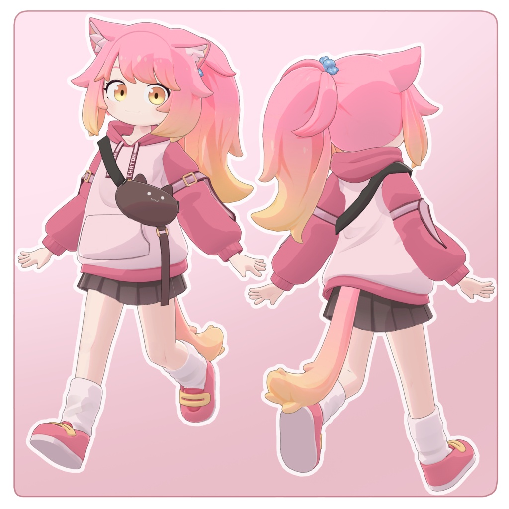 オリジナル3Dモデル「ペル」(販売記念セール中!)