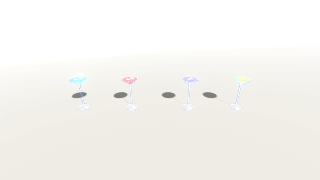 泡が弾けるドリンク&いちごデザートセット