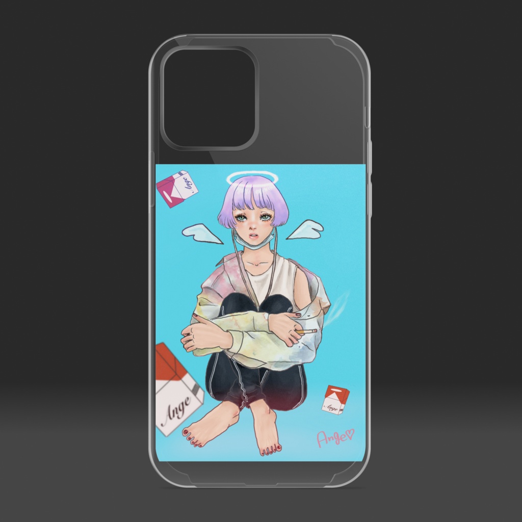 堕天使iPhoneケース