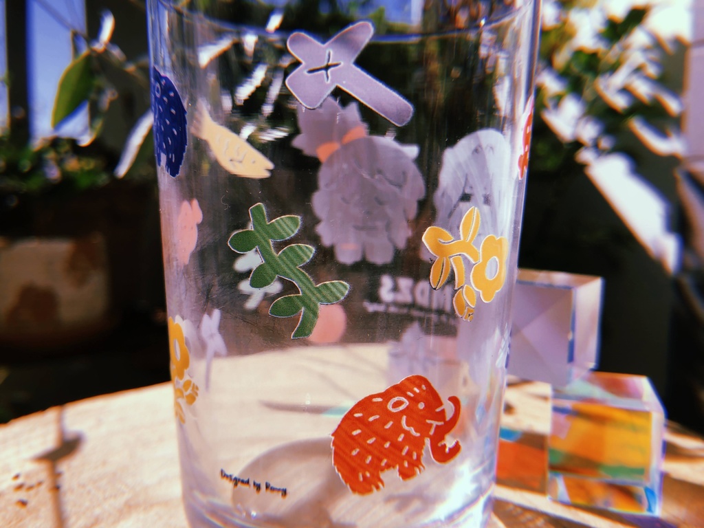 忘羨原始人AU フルカラーグラス