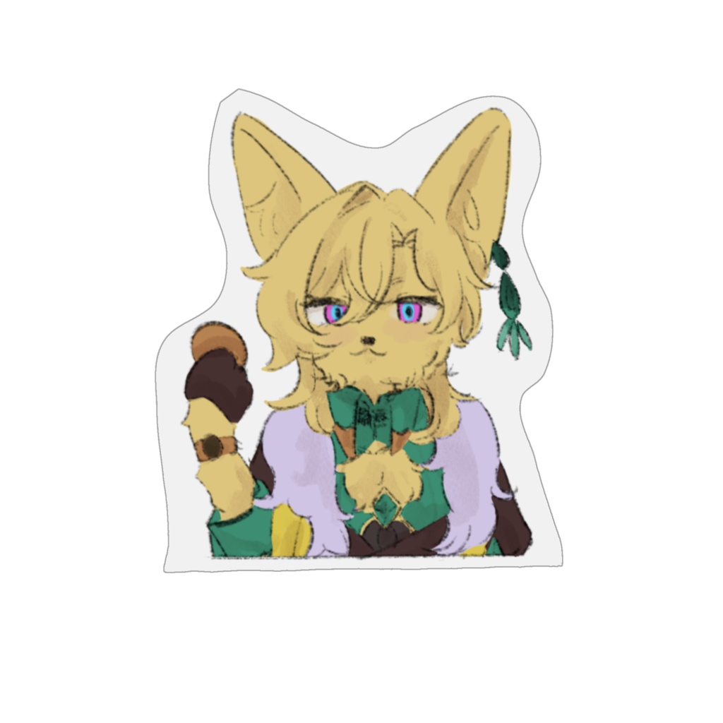 ケモ ミニアクリルブロック レイチュリ