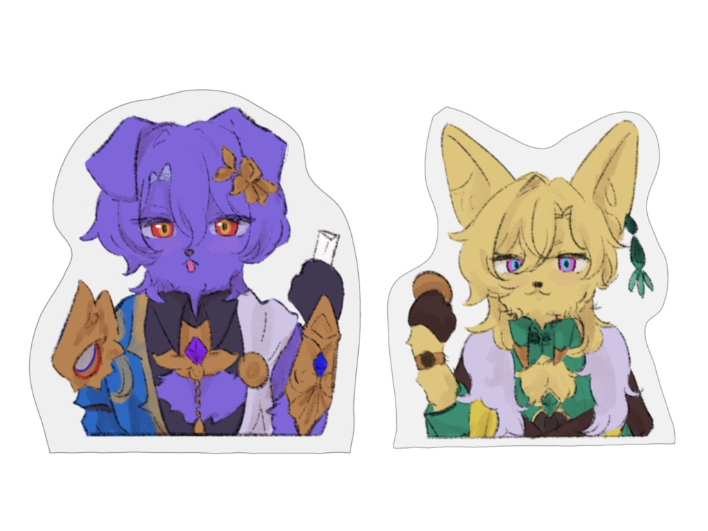 ケモ ミニアクリルブロック レイチュリ
