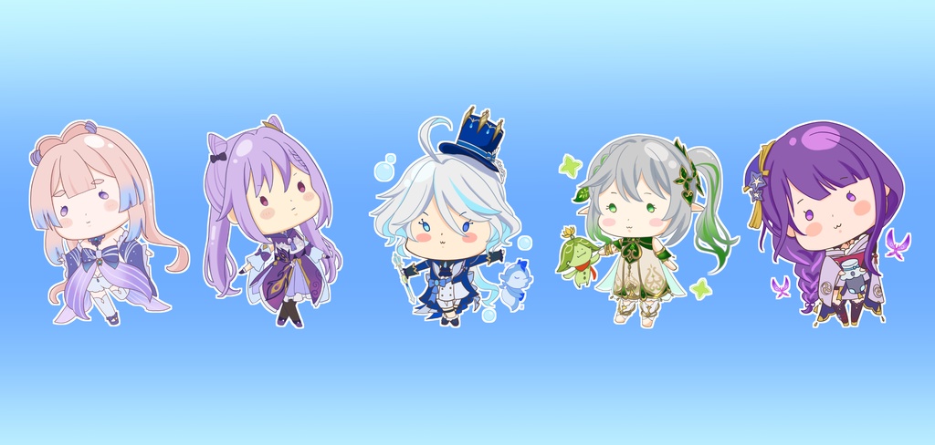 【原神】アクリルキーホルダー